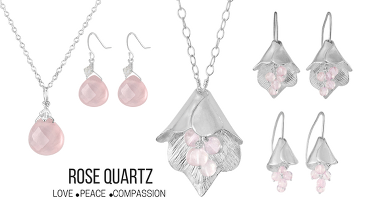 Rose Quartz Jewelry - The Stone of Unconditional Love