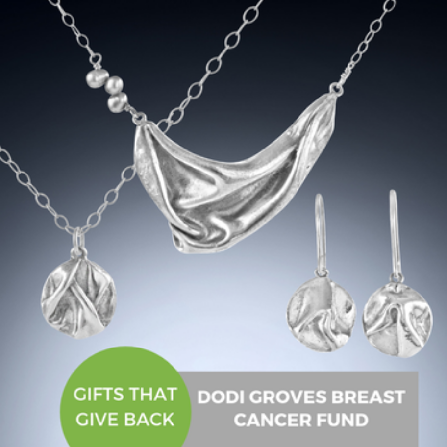 Silver Jewelry - Gifts that Give Back - Dodi Groves Breast Cancer Fund