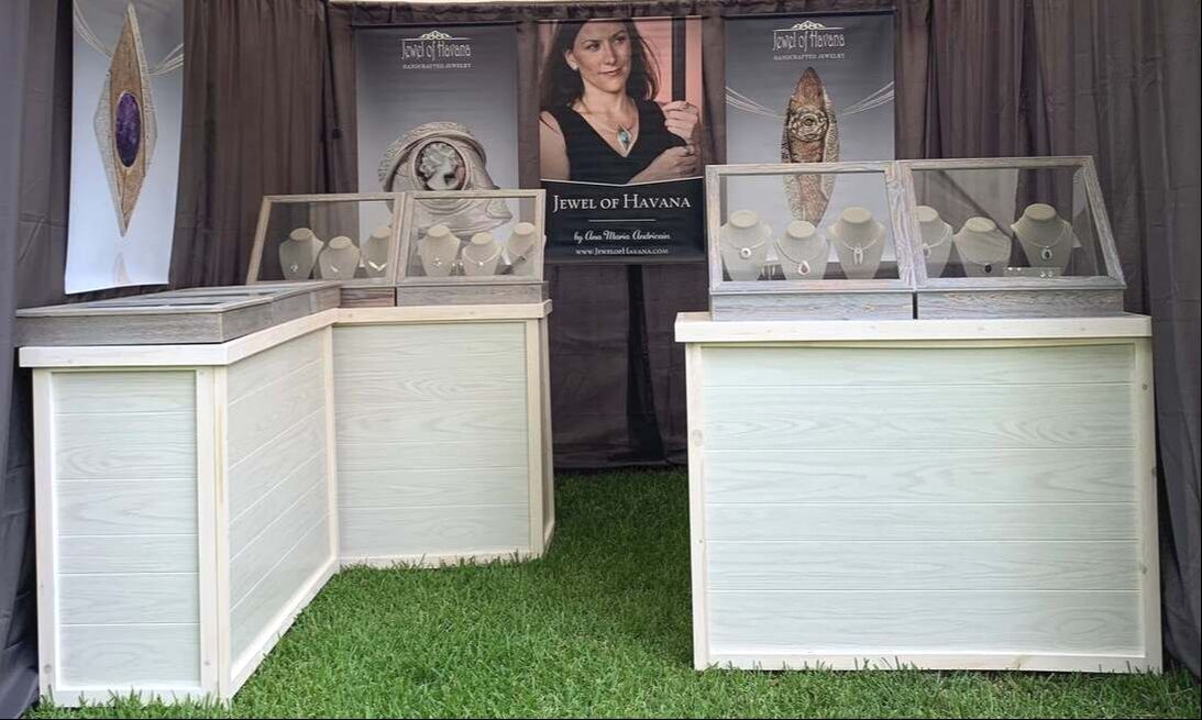 Jewel of Havana Handcrafted Jewelry - Art Show Booth