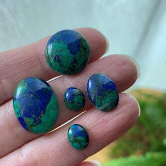 Lapis Lazuli Malachite Stones